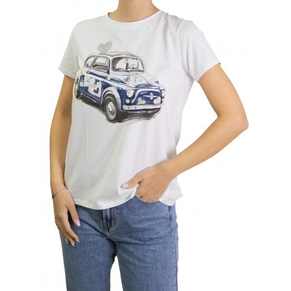 t shirt con stampa macchina 